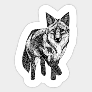 Red Fox Sticker